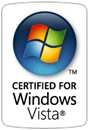 Certified for Windows Vista Certified for Windows Vista