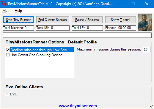 TinyMissionsRunner  - Fully functional Trial version!